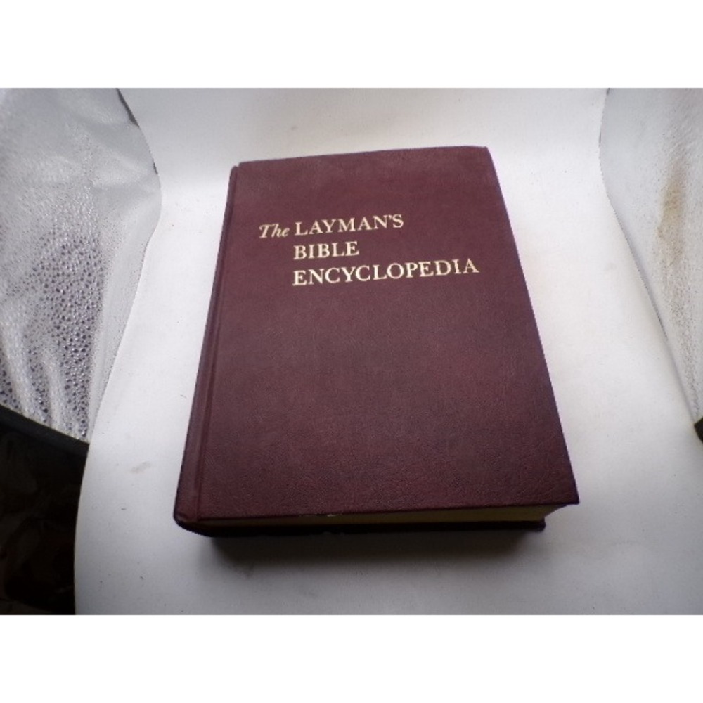 The Laymans Bible Encyclopedia 1964 Southwestern Company Hardcover Maroon Gold